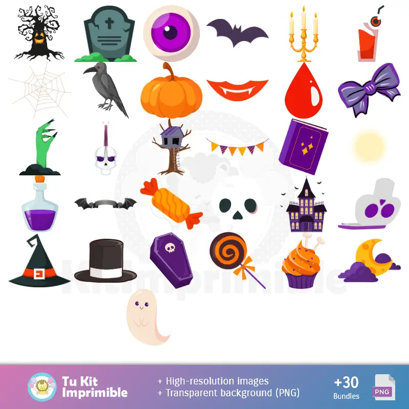 Accesorios | Sfondi vampiro - Carte di decorazione digitale