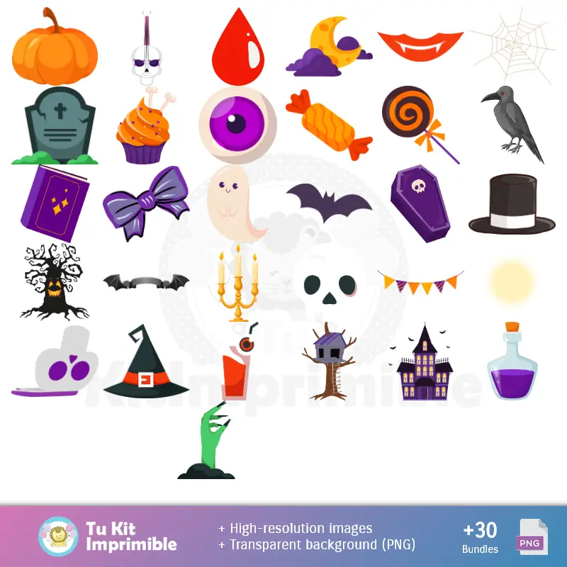 Vampire patterns and Textures - Scrapbook and Party Kits