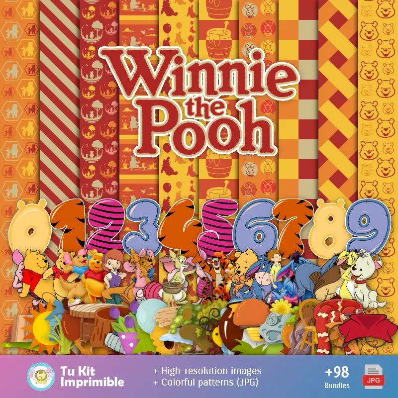 Winnie the Pooh Wallpapers - Decorazione digitale