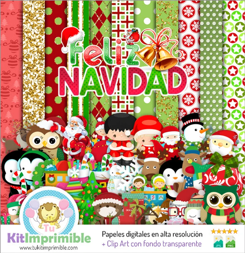 Artesanato Digital com Desenhos Criativos de Natal - M10