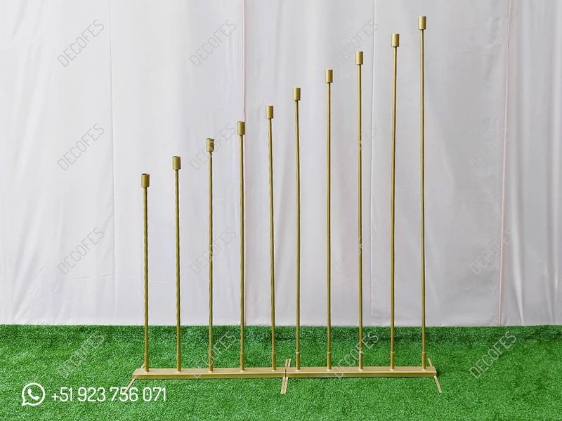 Candélabre décoratif pour événements.