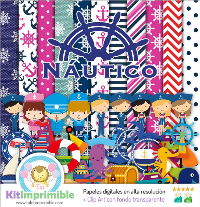 Carte digitali nautiche Decorazione marina - M1