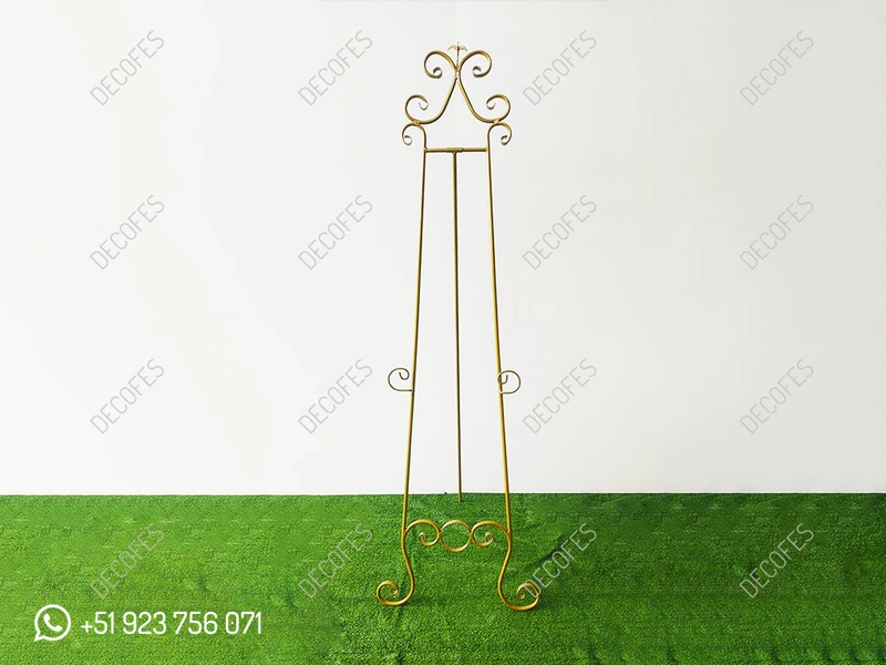 Cavalletto per quadri classico