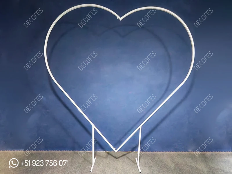 Cerchio a forma di cuore semplice