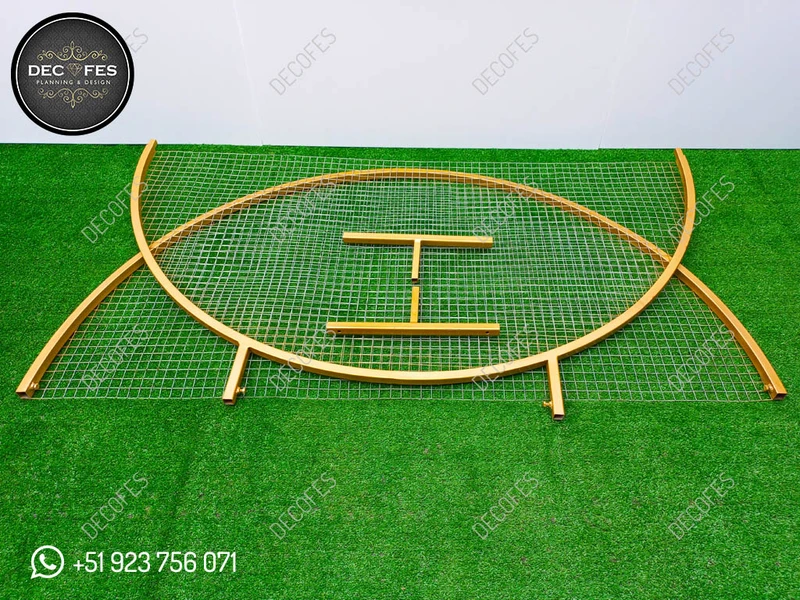 Cerchio rotondo con rete