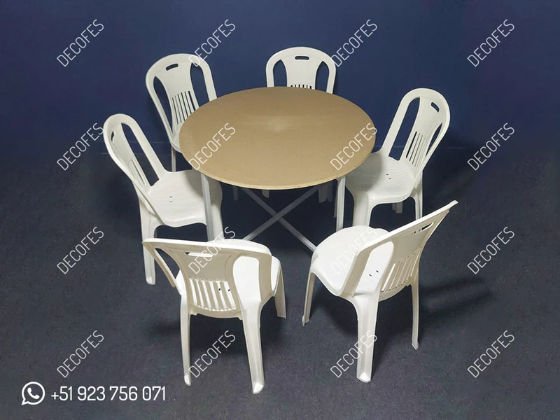 Números Temáticos | Chaises en plastique modèle Fiesta