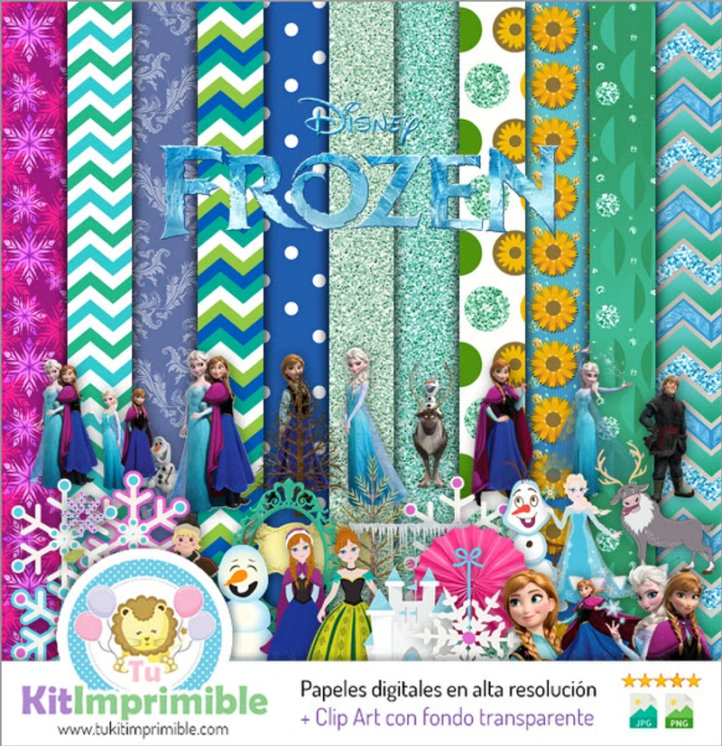 Komplettes Frozen Digital Creative Projects Kit - M11