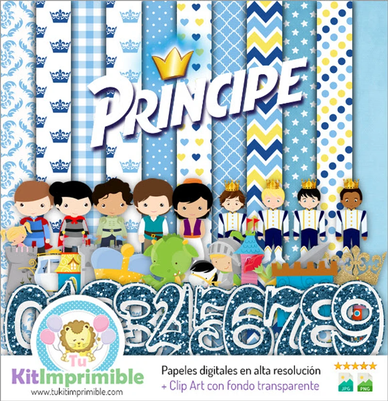 Convites Reais Digitais da Prince Papers - M5