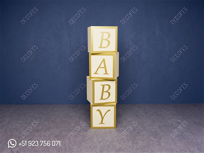 Cubos Decorativos BABY
