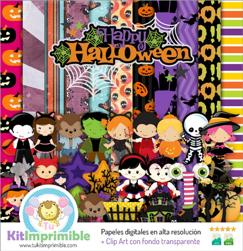 Desenhos Macabros de Halloween para Artesanato Digital - M17