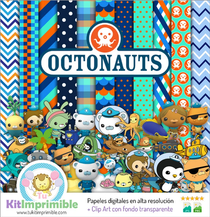 Documents numériques des Octonautes - Équipes marines - M1