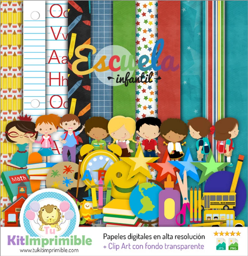 Documents scolaires numériques, invitations, événements - M5