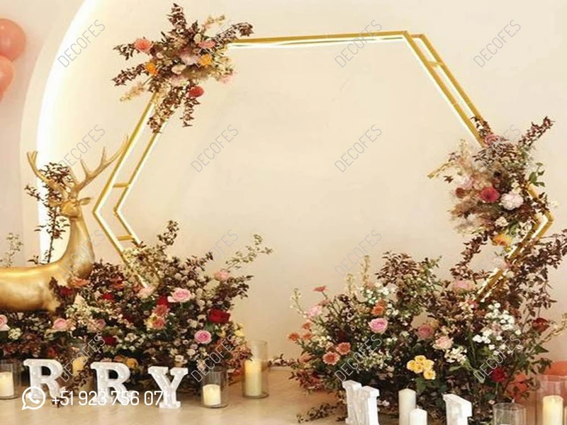 Double arche hexagonale