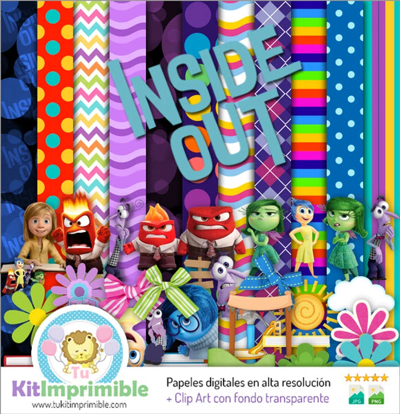 Inside Out Digital Background Kit - M2