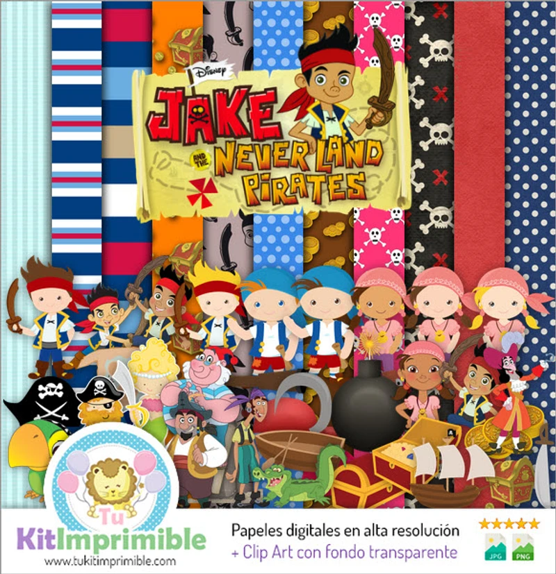 Inviti digitali dei pirati di Jack Skellington - M5