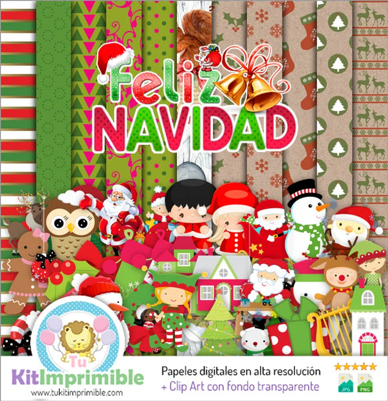 Inviti digitali di Buon Natale - M5