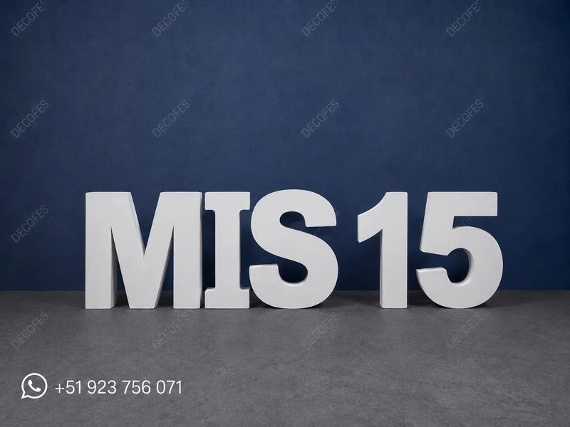 Galería 1 | Letras MDF MIS 15