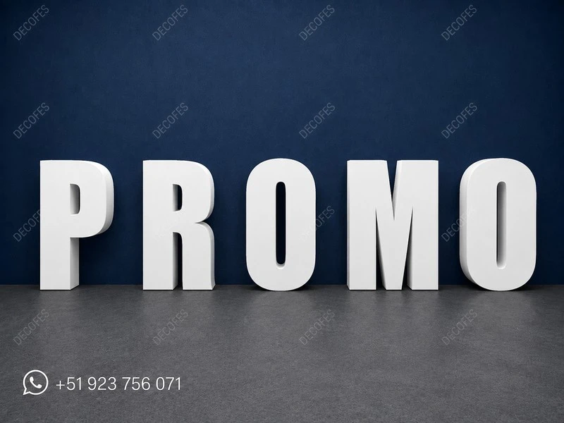 Lettres MDF PROMO