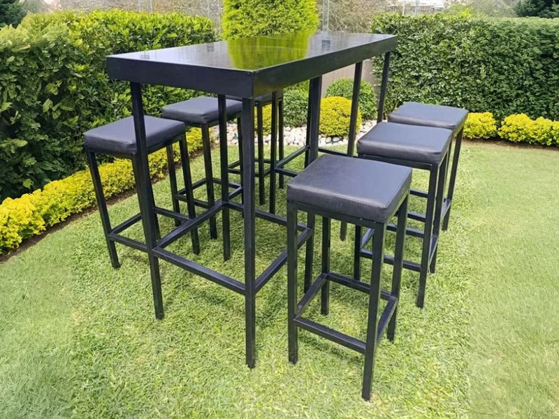 Mesa Bar Negro X7