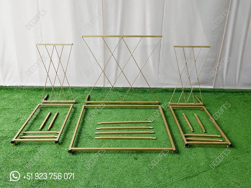 Galería 2 | Mesa Espiga Juego X3 Estándar