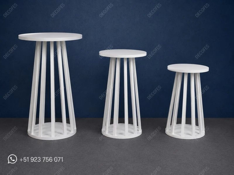 Mesitas Decorativas Juego Hongo