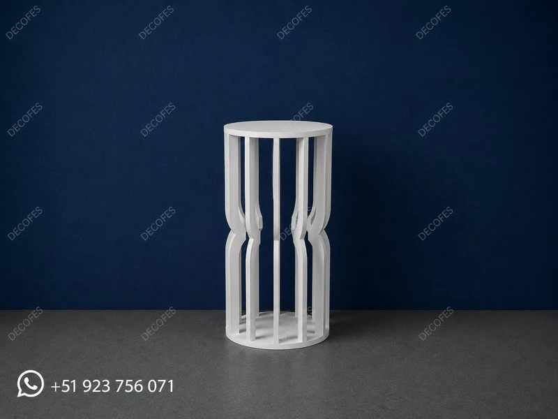 Modèle de table de bouquet décoratif