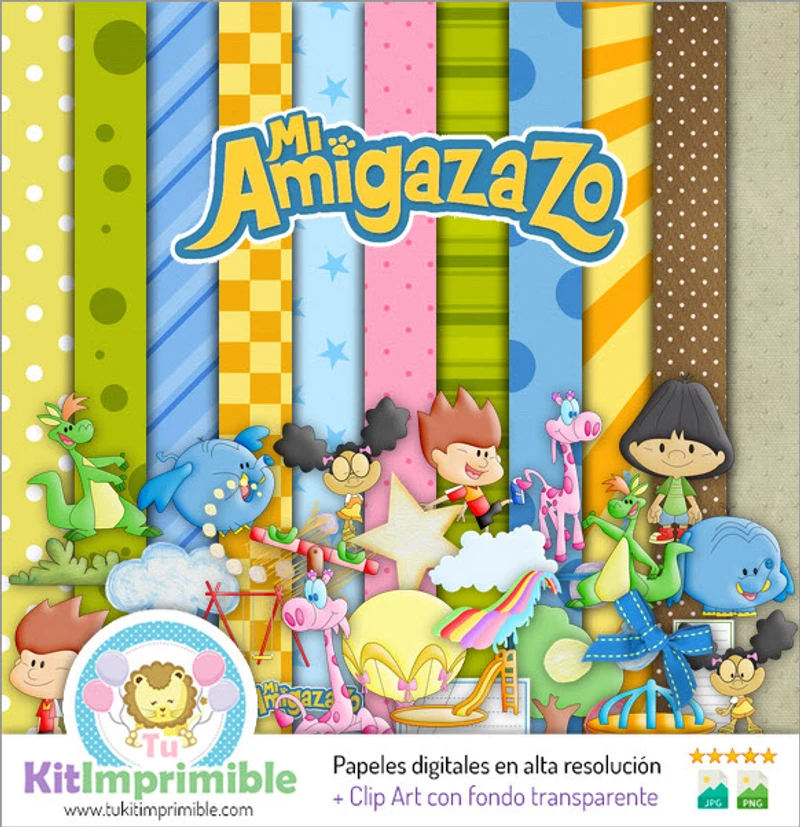 Papiers numériques pour fêtes entre amis - M1