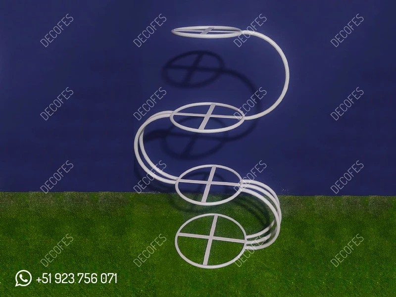 Portatorta de 3 Niveles para Eventos