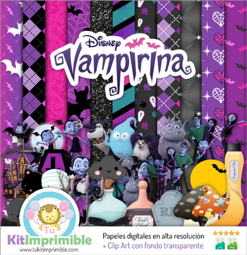 Set completo di album digitali Vampirina - M4