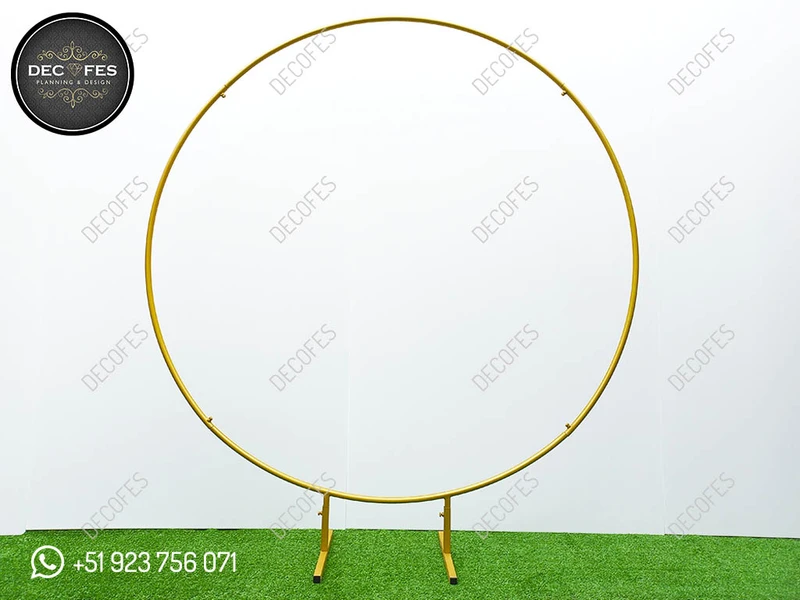 Números Temáticos | Simple Round Hoop