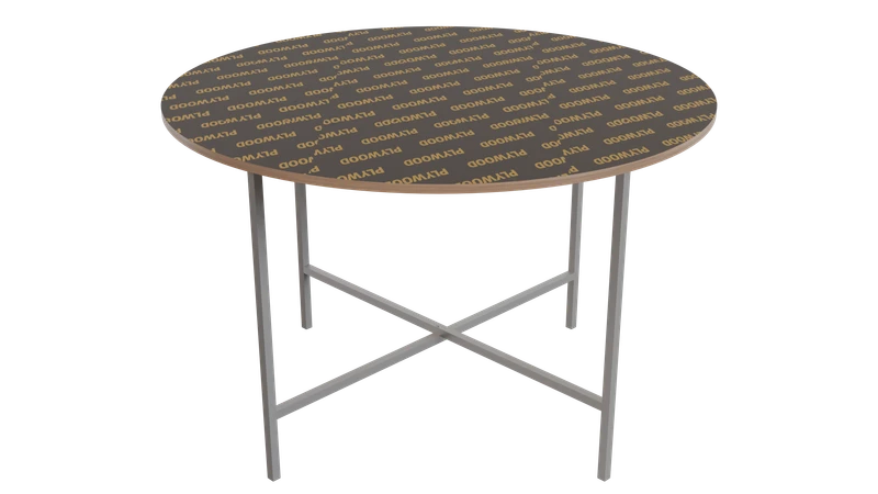 Table ronde pour 8 personnes pour événements
