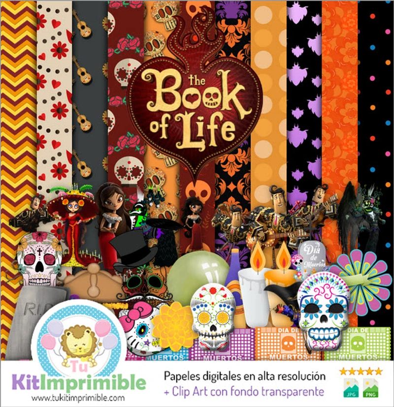 Patrones | Texturas O Livro da Vida Padrões Digitais - M3