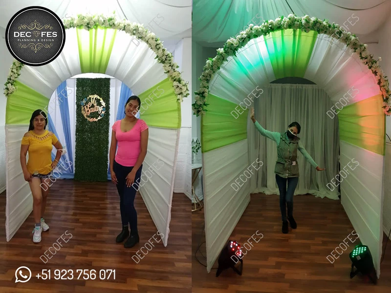 Galería 4 | Túnel de entrada ajustável