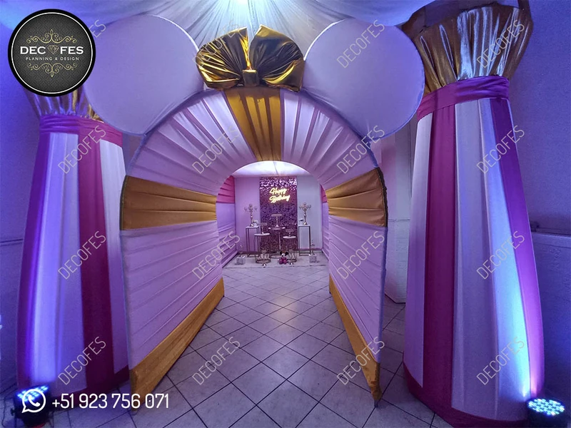 Tunnel d'entrée Mickey