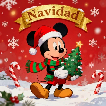 Christmas Mickey Mouse